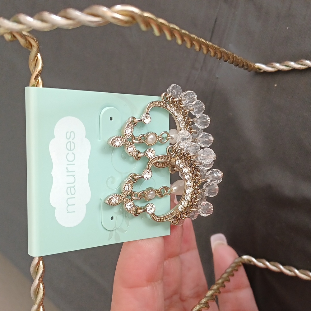 Cristal chandelier earrings